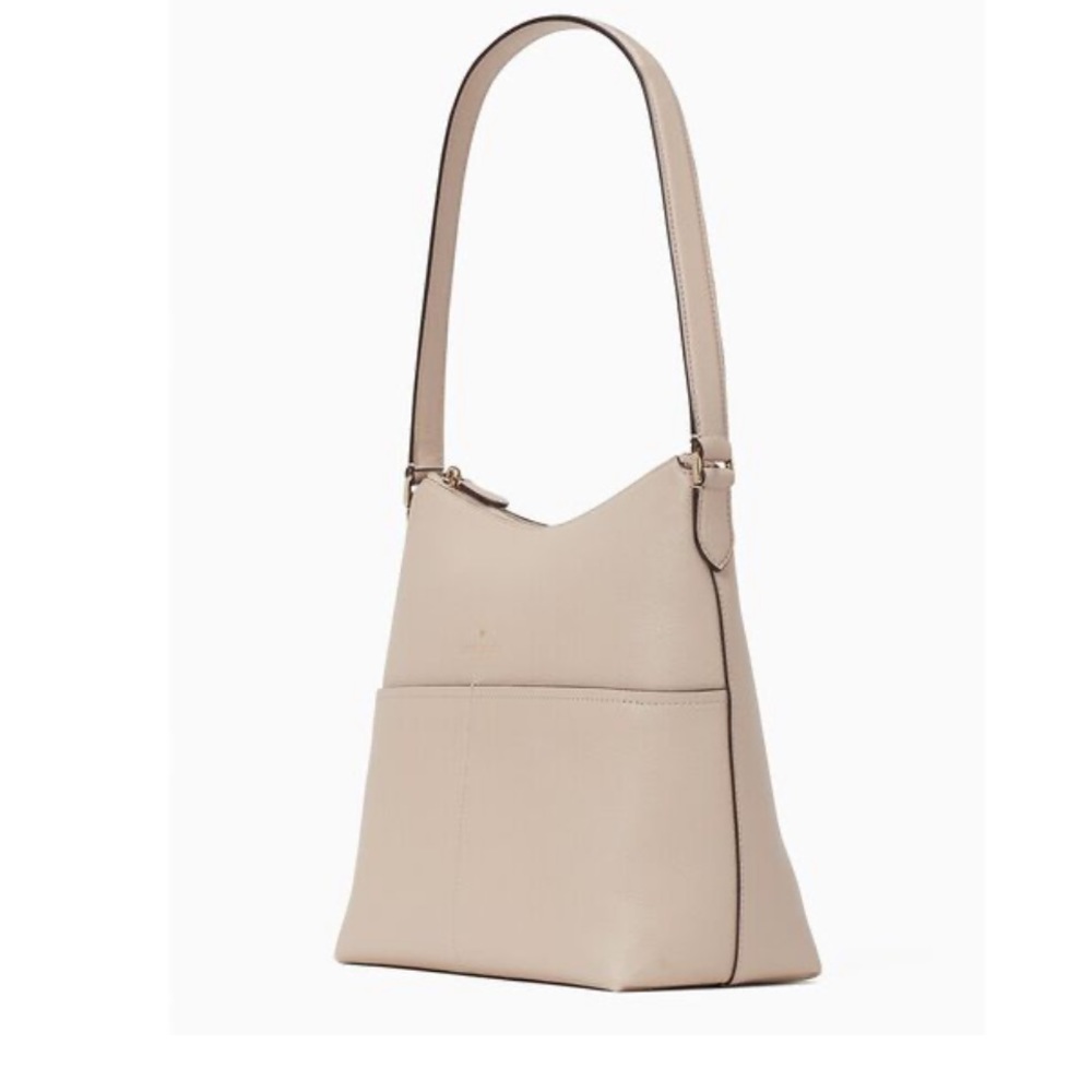 Kate Spade Bailey Shoulder Bag in Textured Beige - Picture 3 of 10